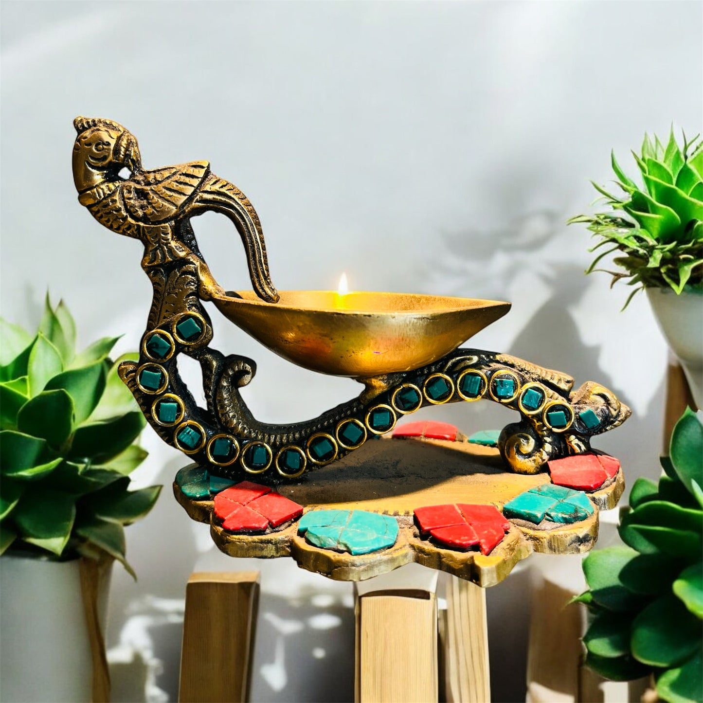 Stone Diya