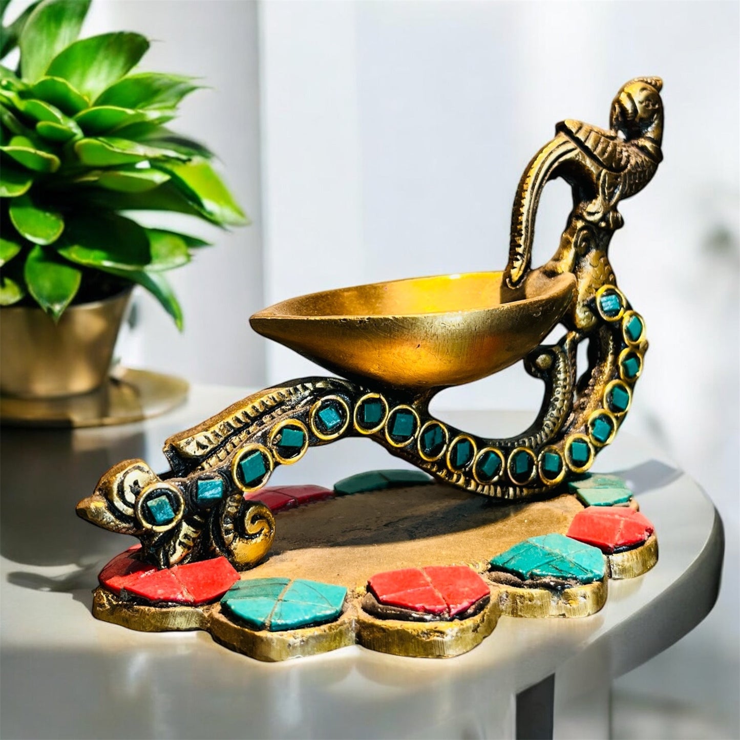Stone Diya