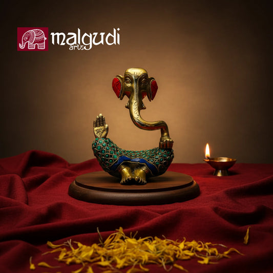 MultiColor Ganesha, modern style, 100% Bronze