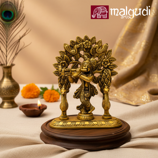 Lord Krishna, 100% Bronze