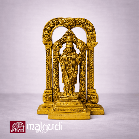 Brass statue of Lord Venkateswara