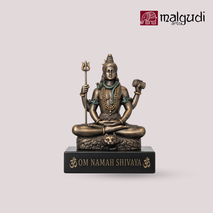Lord Shiva Resin Idol for Pooja and Home Décor by MalgudiArts