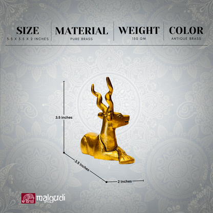 Deer Pair, 100% Bronze