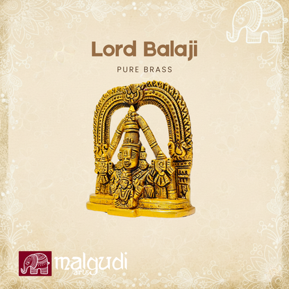 Balaji Statue, 100% Bronze