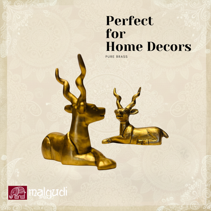 Deer Pair, 100% Bronze